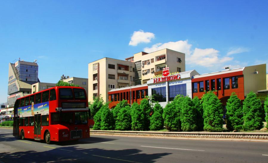 Hotel Hamburg Skopie Exterior foto